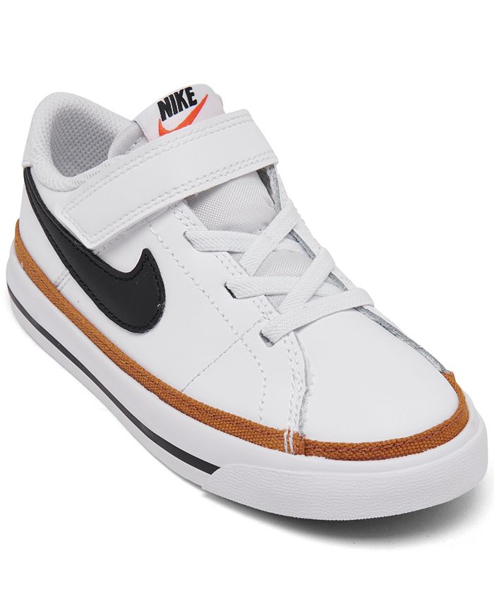 Nike Toddler Kids Court Legacy Stay-Put Closure from Finish -