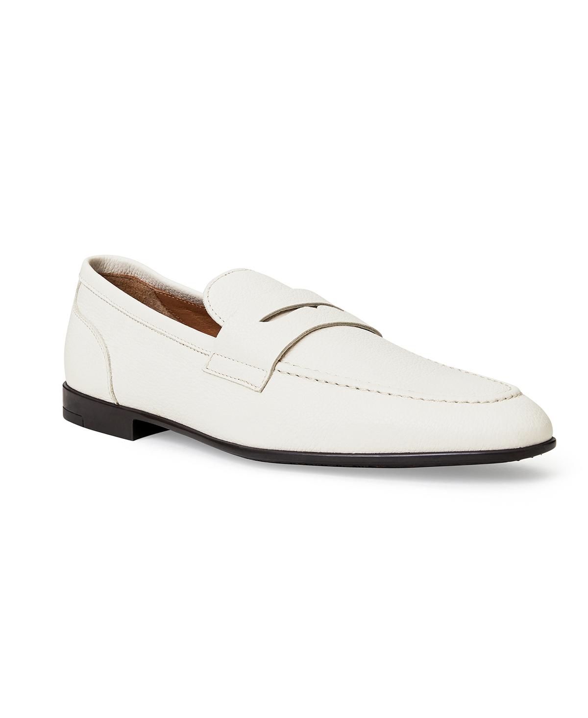 Shop Bruno Magli Men's Lastra Slip On Loafers In Off White