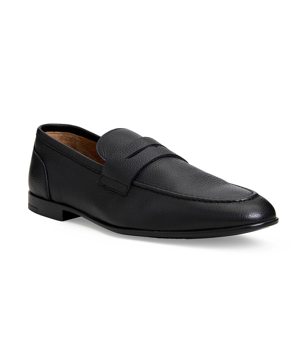 Shop Bruno Magli Men's Lastra Slip On Loafers In Black