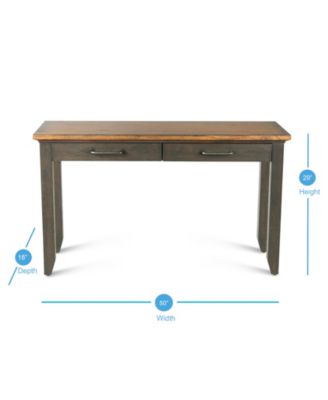 Steve Silver Bear Creek 50" Wide Wooden Sofa Table