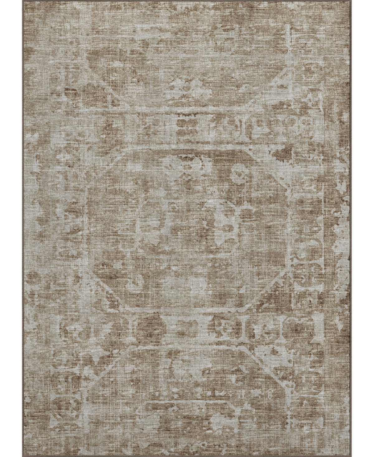 D Style Hallo Overdyed HLOD2 5' x 7'6in Area Rug - Driftwood