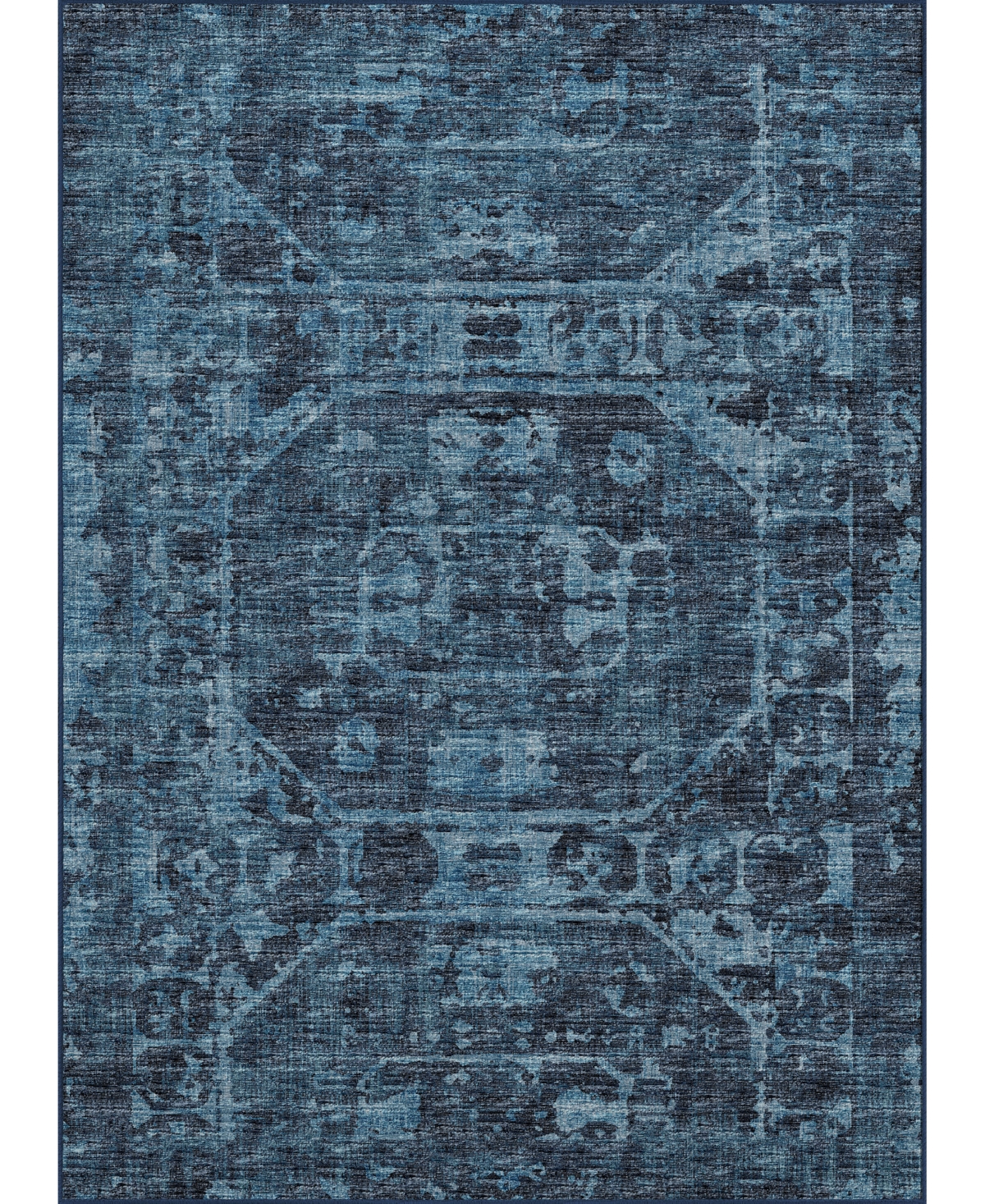 D Style Hallo Overdyed HLOD2 5' x 7'6in Area Rug - Ocean
