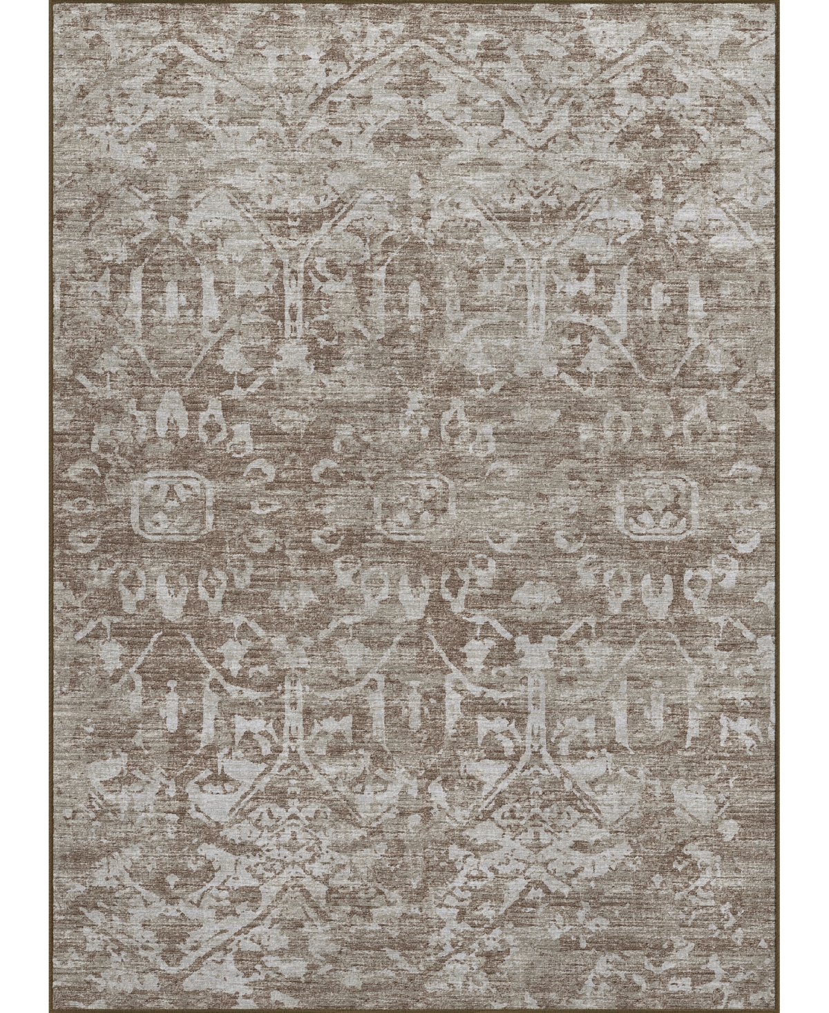 D Style Hallo Overdyed HLOD1 8' x 10' Area Rug - Mushroom