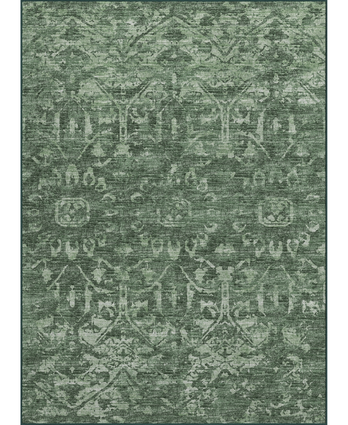 D Style Hallo Overdyed HLOD1 8' x 10' Area Rug - Jade