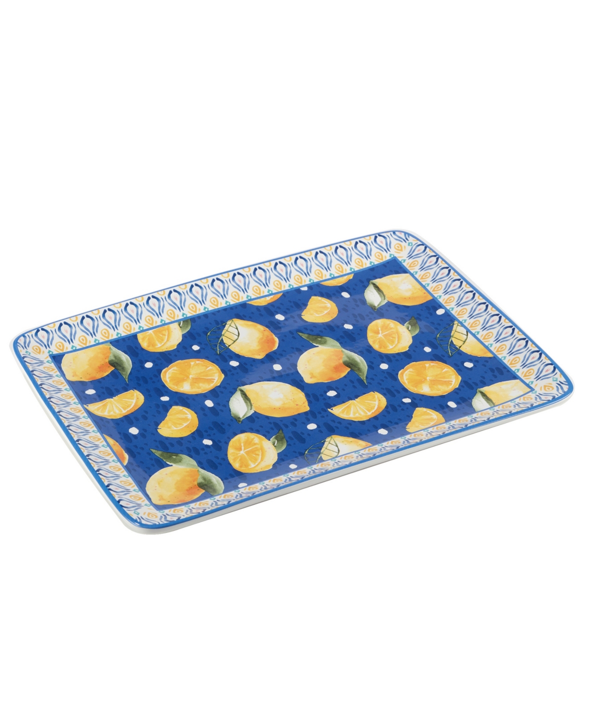 Certified International Lemonade Rectangular Platter