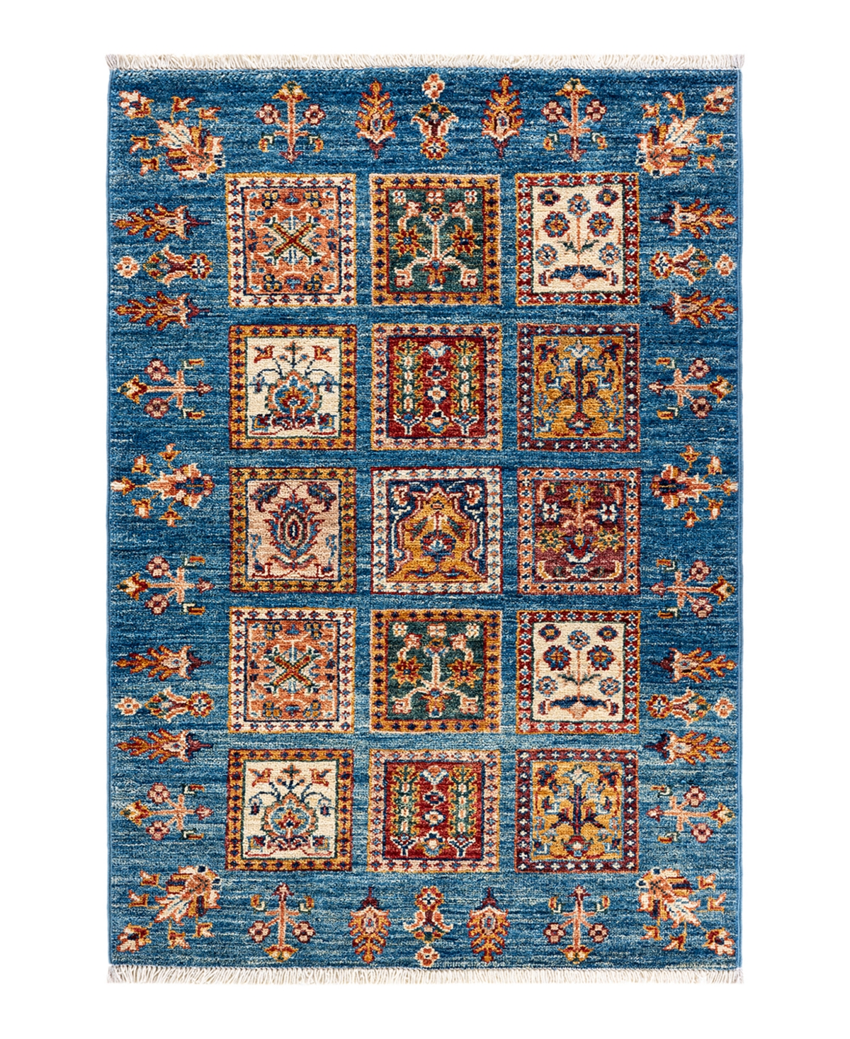 Adorn Hand Woven Rugs Serapi M1982 10'2" X 13'6" Area Rug In Brown