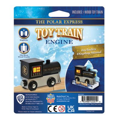 Polar Express Wooden Toy Train Engine For Kids