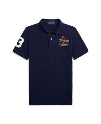 Polo Ralph Lauren Big Boys Yacht Club Cotton Mesh Short