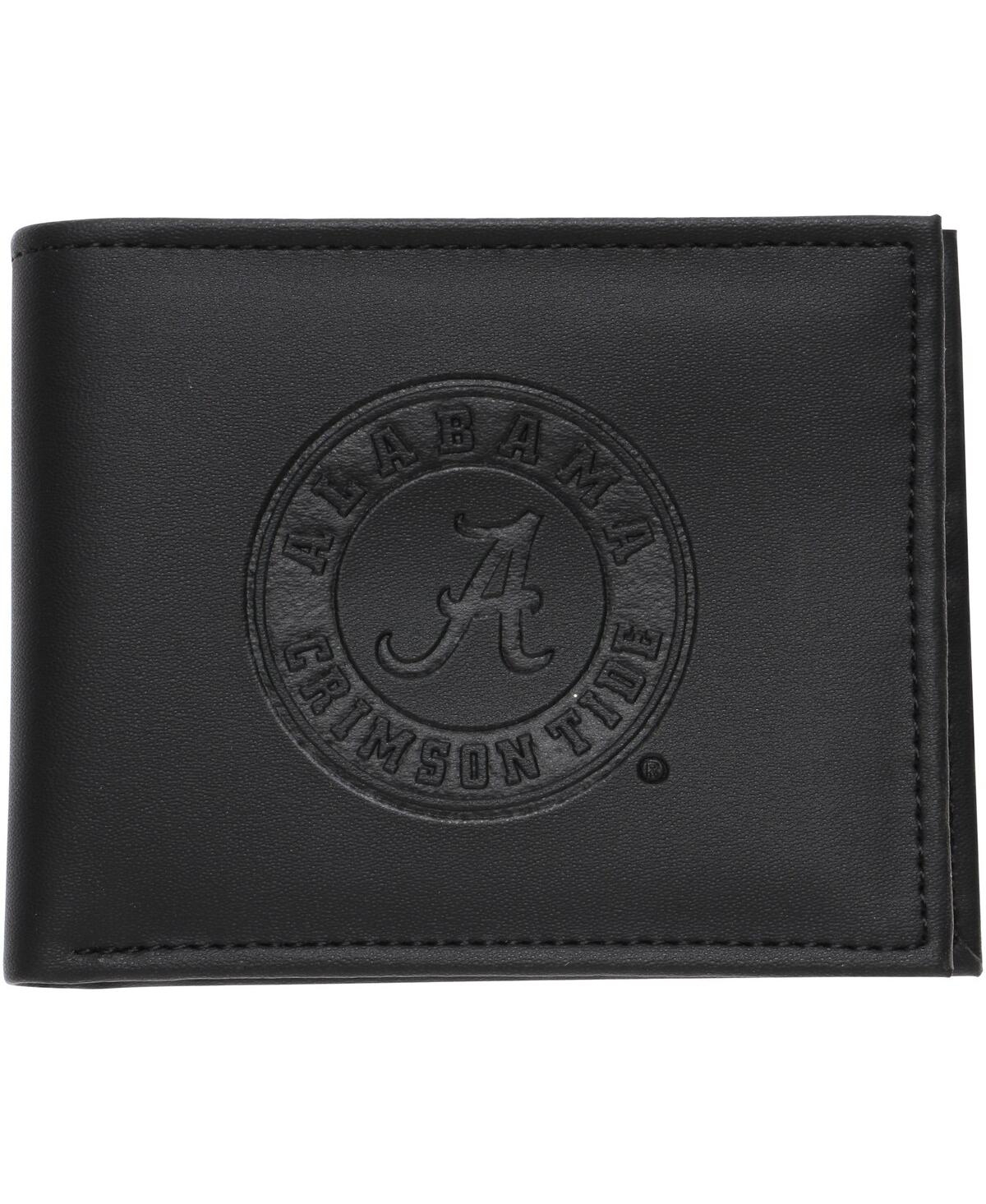 Evergreen Enterprises Men's Black Alabama Crimson Tide Hybrid Bi-fold Wallet