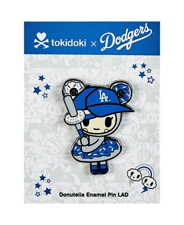 tokidoki x MLB Los Angeles Dodgers Donutella Enamel Pin