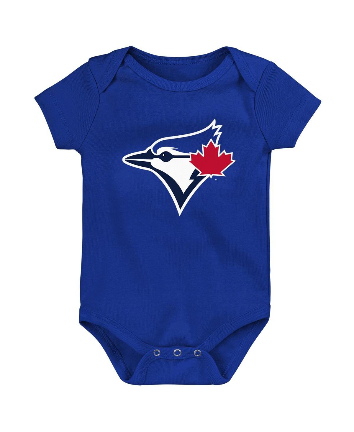 Outerstuff Babies' Newborn And Infant Boys And Girls Royal Toronto Blue Jays Primary Team Logo Bodysuit