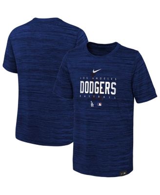 Los Angeles Dodgers Nike Dri-Fit Velocity PracticeT-Shirt - Youth