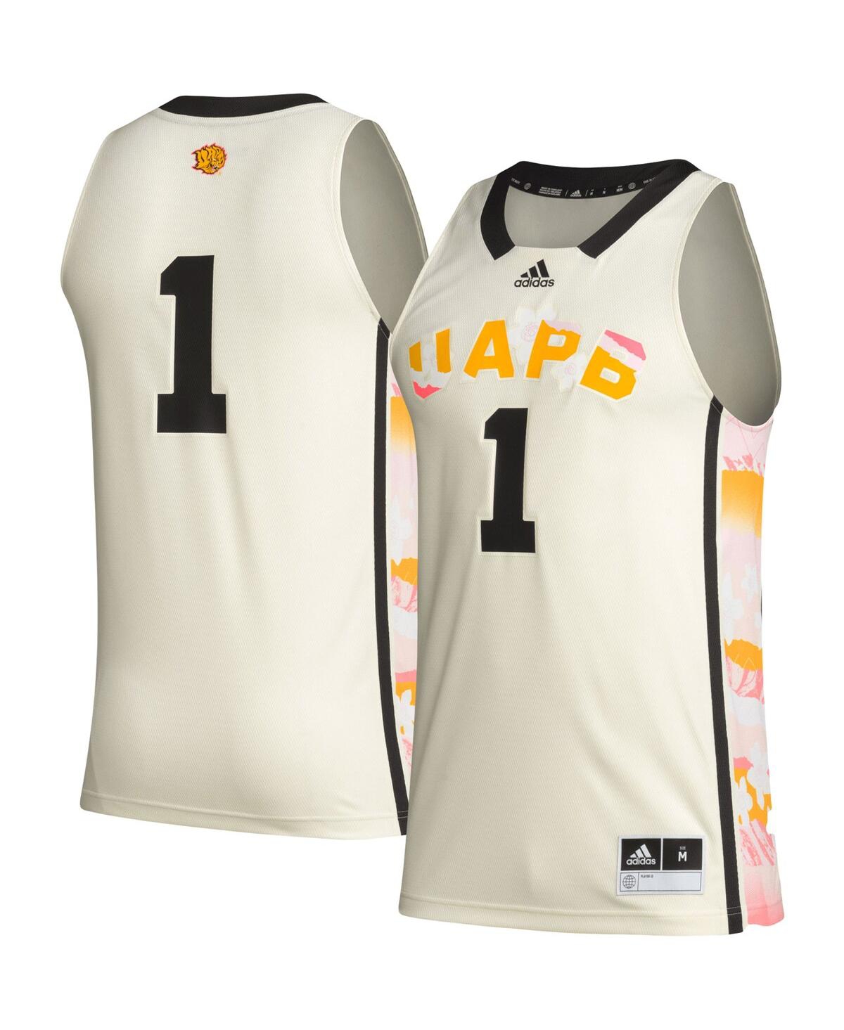 Men's adidas #1Arkansas Pine Bluff Golden Lions Honoring Black Excellence Basketball Jersey - Khaki
