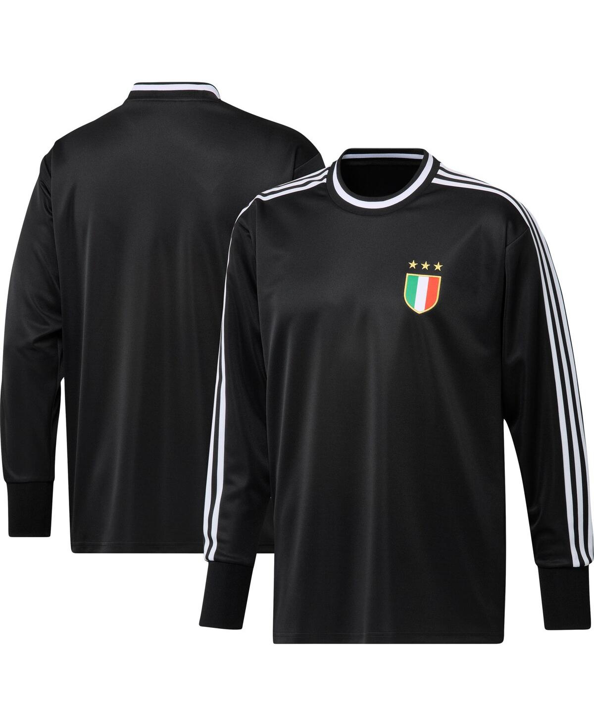 Men's adidasJuventus Authentic Football Icon Goalkeeper Jersey - Black