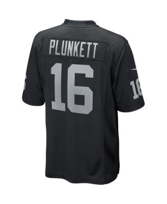 Men's Jim Plunkett Black Las Vegas Raiders Game Retired Player Jersey
