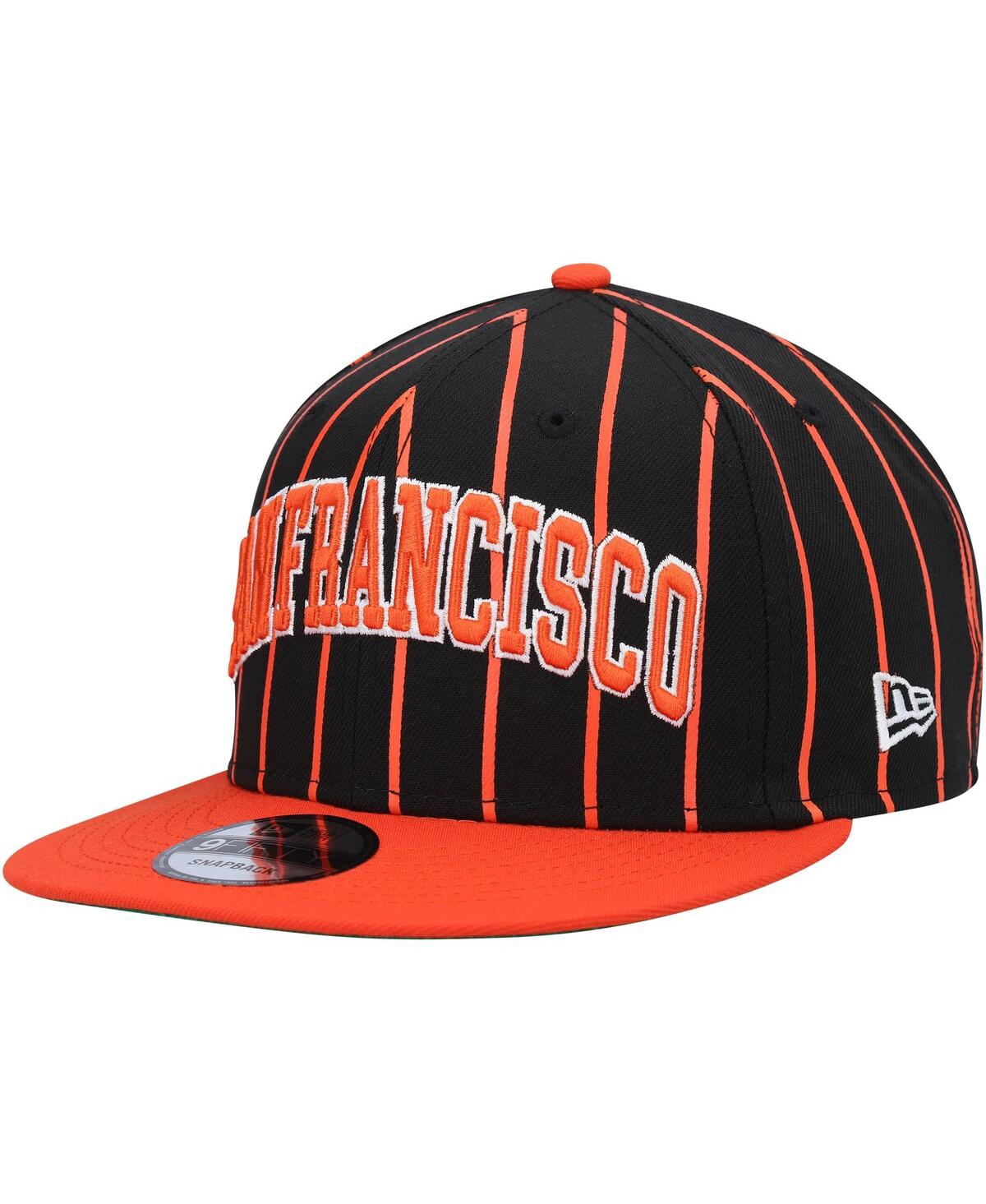 NEW ERA MEN'S NEW ERA BLACK SAN FRANCISCO GIANTS CITY ARCH 9FIFTY SNAPBACK HAT