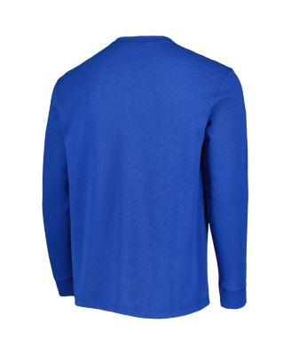 Men's Chicago Cubs Royal Maverick Long Sleeve T-shirt