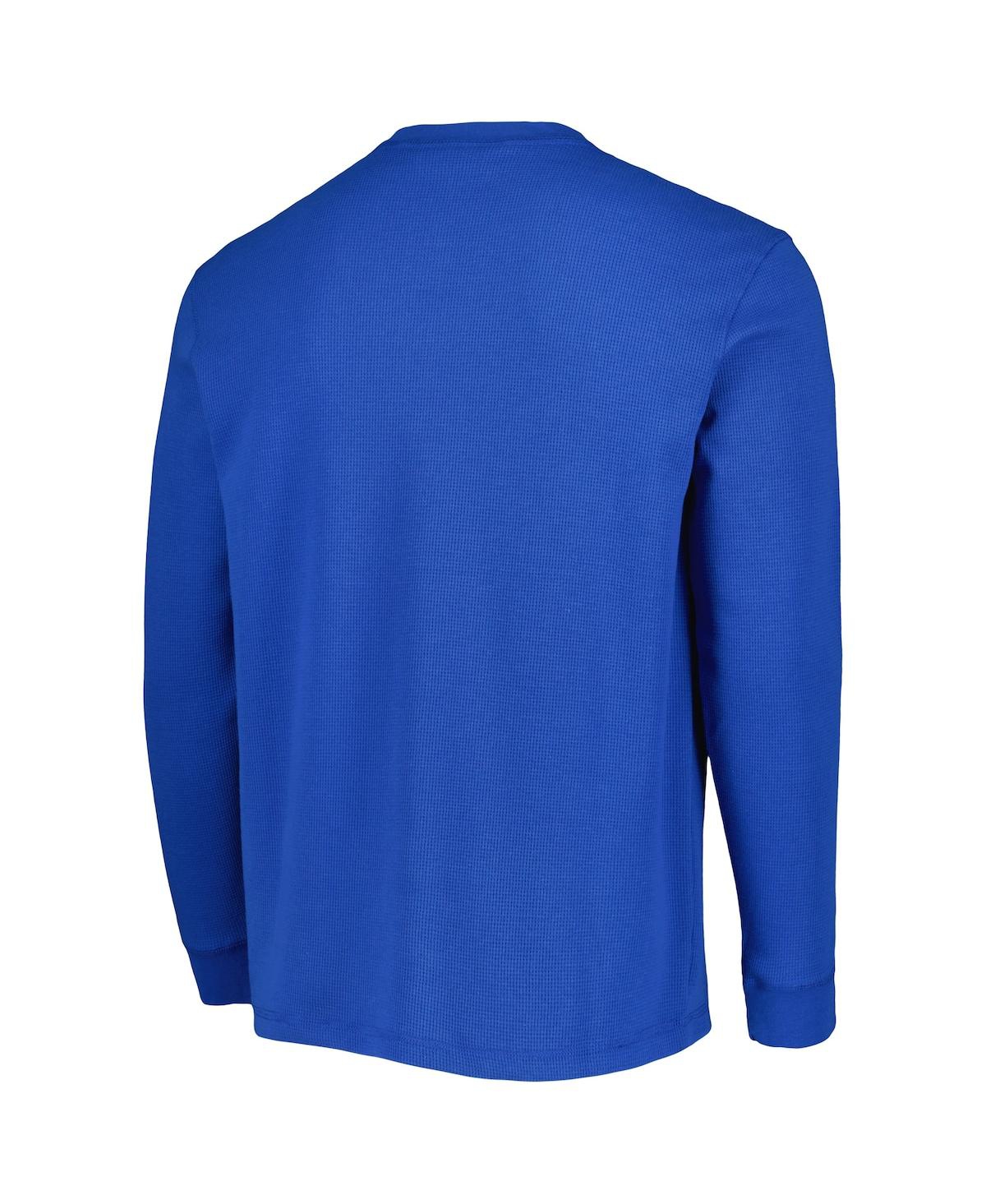 DUNBROOKE MEN'S DUNBROOKE CHICAGO CUBS ROYAL MAVERICK LONG SLEEVE T-SHIRT 