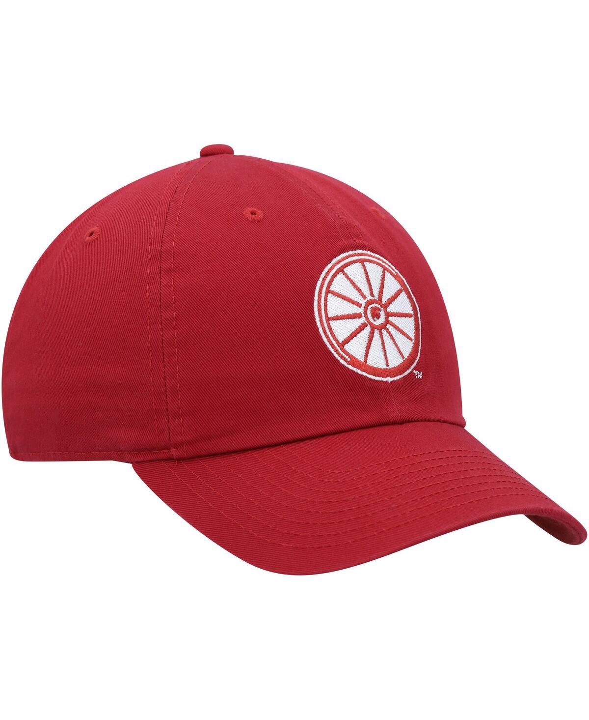 Shop Nike Men's  Crimson Oklahoma Sooners Heritage86 Logo Adjustable Hat