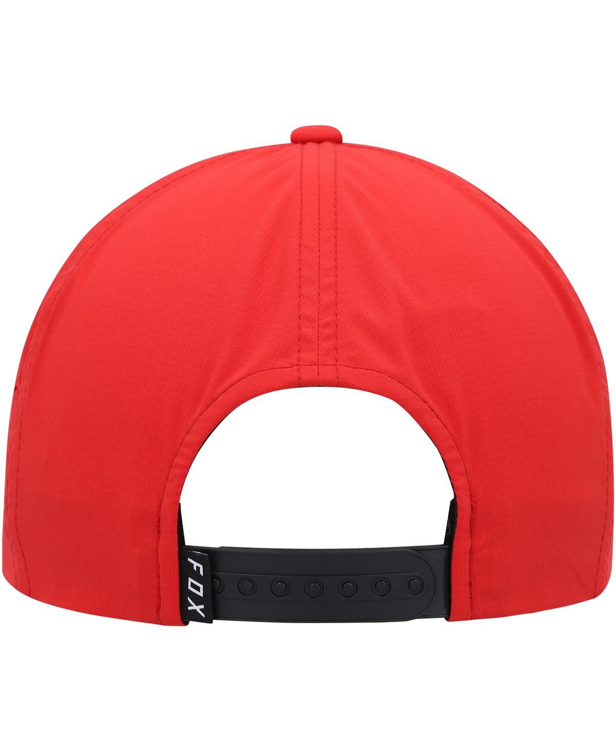 Shop Fox Men's  Gray, Red Foyl Pro Circuit Adjustable Snapback Hat In Gray,red