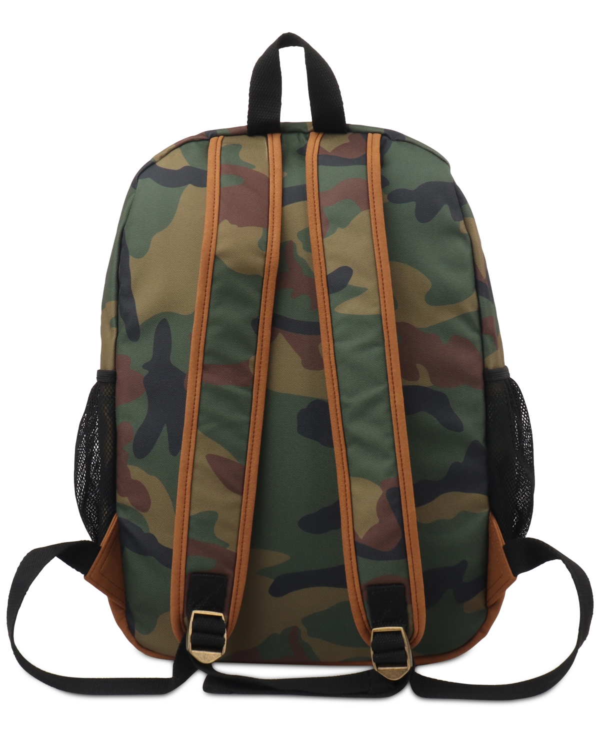 Shop Sun + Stone Men's Camo Backpack, Created For Macy's In Green,brown