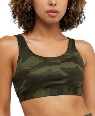 Champion Women s Soft Touch Camo Print Sports Bra Macy s