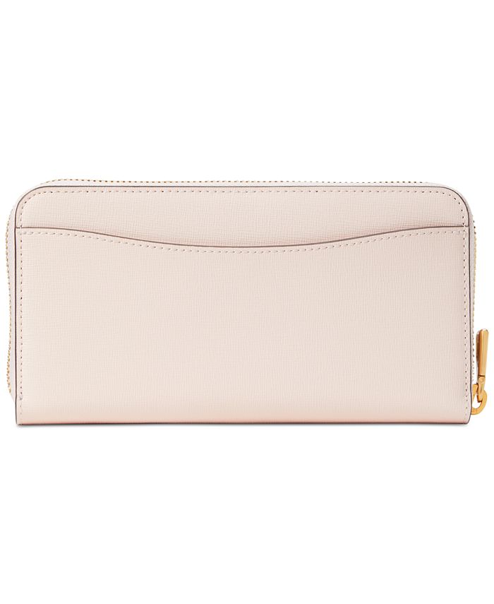 kate spade new york Dragonfly Embossed Leather Zip Around Continental