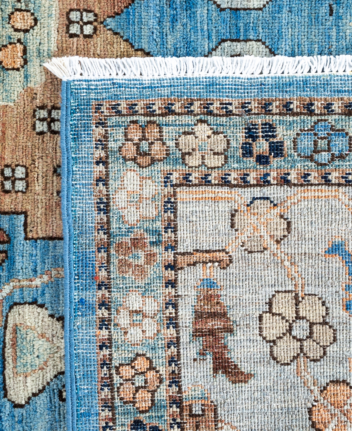 Adorn Hand Woven Rugs Serapi M1982 2'7"x9'4" Runner Area Rug In Multi