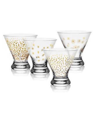 MIKASA Martini Serving Glasses - Set of 4