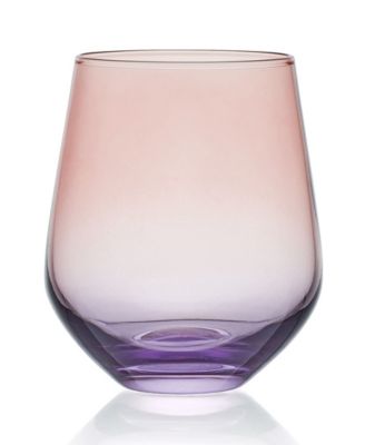 Chroma Stemless Wine Glasses, Set of 4