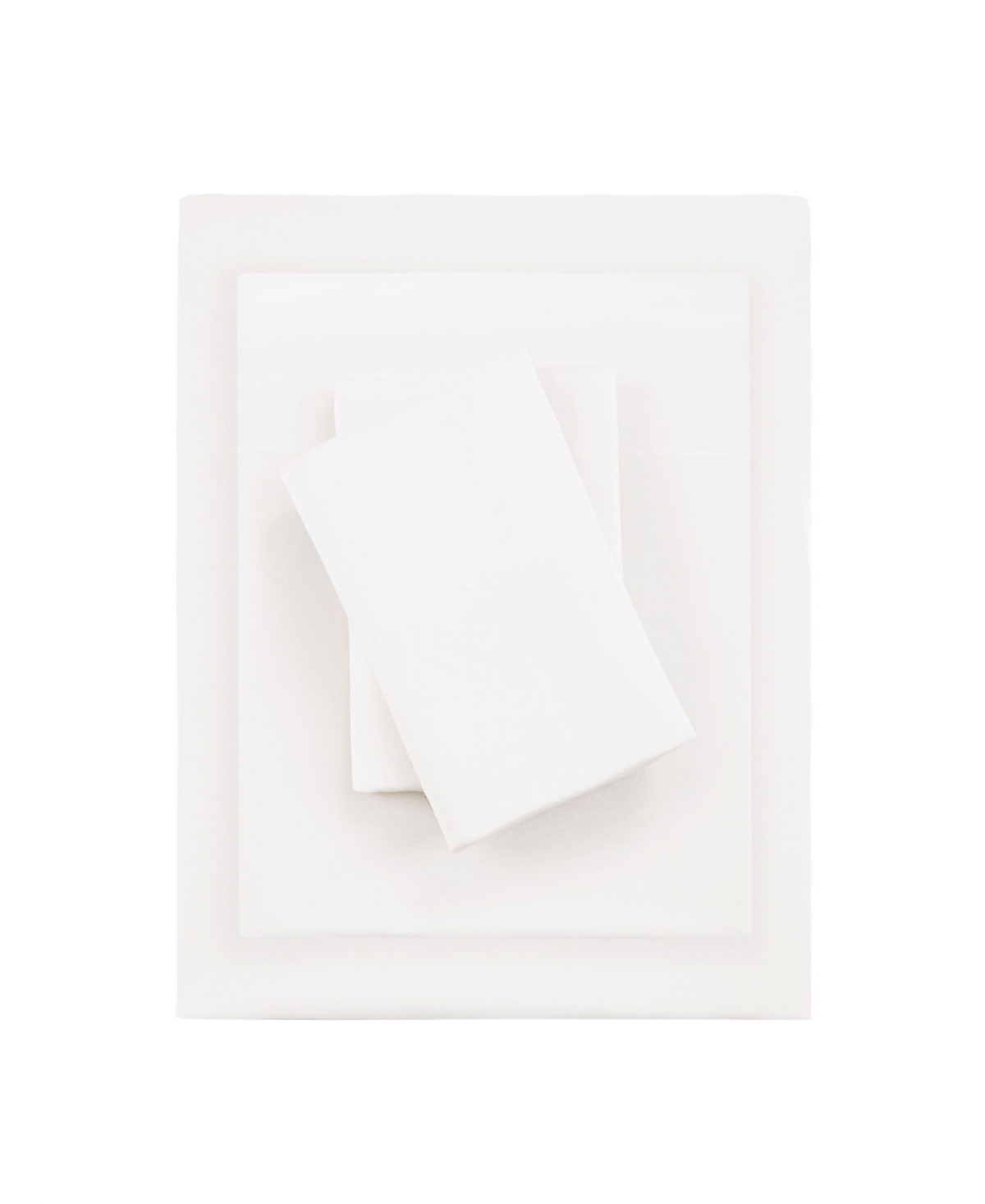 Shop Beautyrest Lyocell 240 Thread Count Polyester Blend Sheet 4 Piece Set, Queen In White