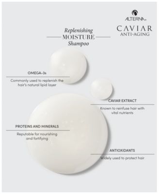 Caviar Anti-Aging Replenishing Moisture Shampoo, 8.5-oz.