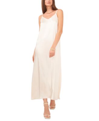 Long Sleeve Dresses Maxi Dress Vince Camuto Linen Dress Vince Camuto  Women's Sleeveless V-Neck Maxi