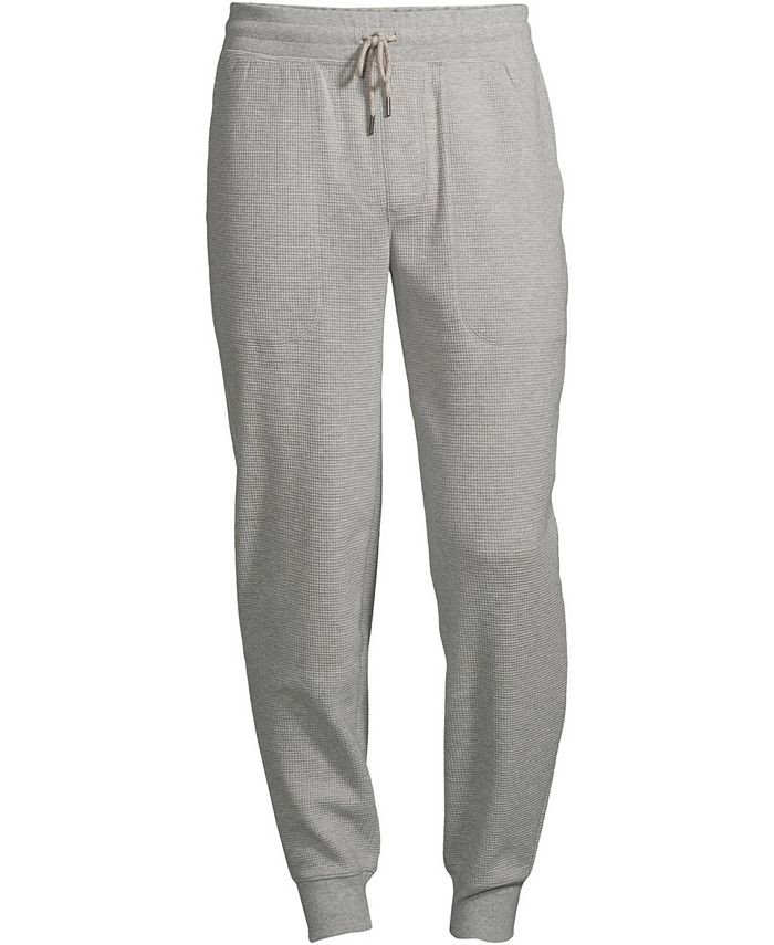 Lands' End Men's Waffle Jogger Pajama Pants Macy's