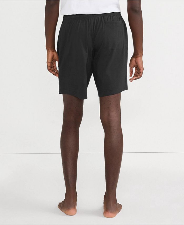 Lands' End Men's Knit Jersey Pajama Shorts Macy's