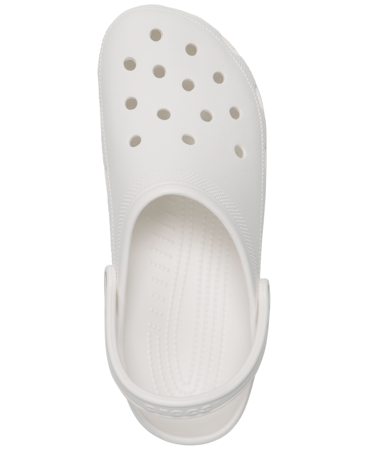 Crocs Men's And Women's Classic Clogs From Finish Line In White