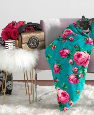 Bouquet Day Ultra Soft Plush Blanket, Twin