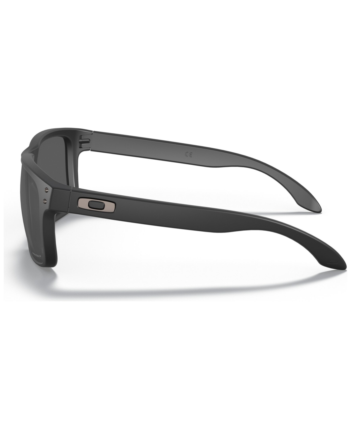Shop Oakley Men's Polarized Low Bridge Fit Sunglasses, Oo9244 Holbrook 56 In Matte Black