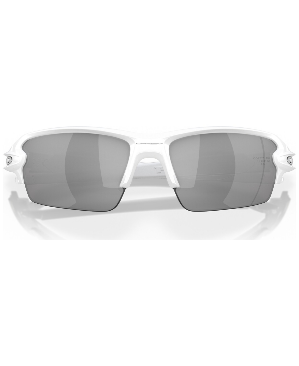 Shop Oakley Men's Low Bridge Fit Sunglasses, Oo9271 Flak 2.0 61 In White
