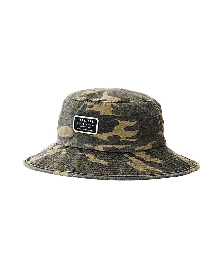 Rip Curl Men's Crusher Camo Wide Brim Hat - Macy's