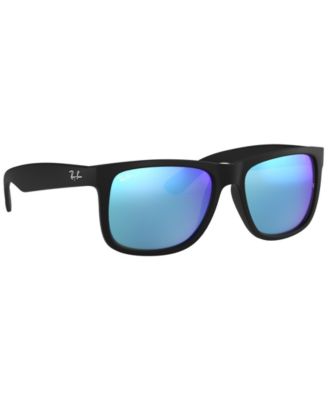 Unisex Low Bridge Fit Sunglasses, RB4165F JUSTIN COLOR MIX