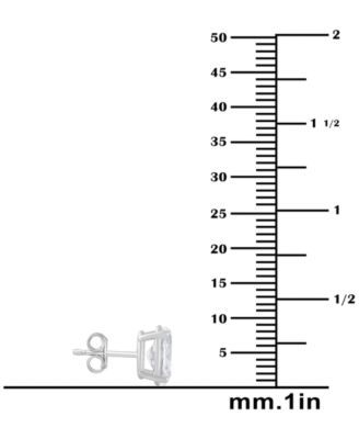 Certified Lab Grown Diamond Oval Stud Earrings (3 ct. t.w.) in 14k Gold
