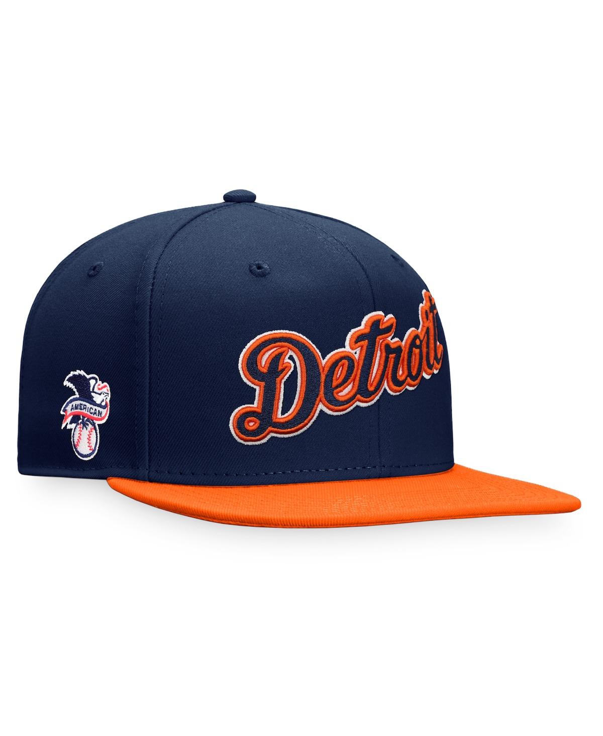Men's Detroit Tigers Fanatics Branded Navy Cooperstown Collection Core  Adjustable Hat