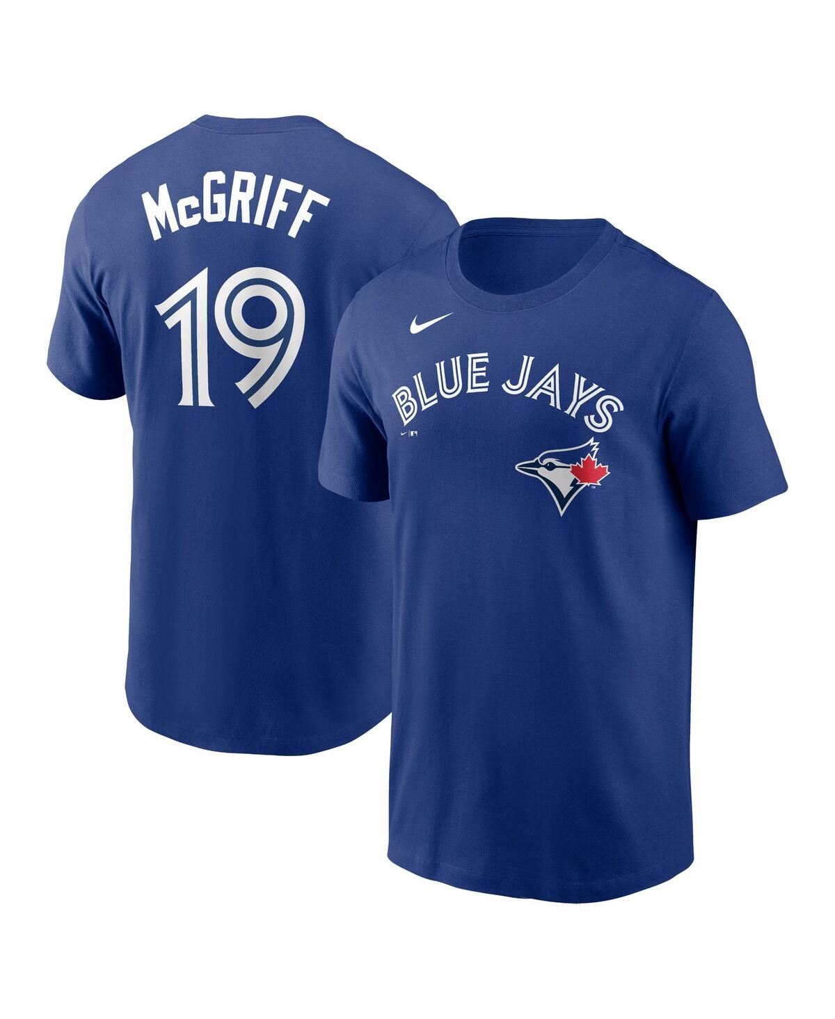 Men's Nike Fred McGriffToronto Blue Jays Name and Number T-shirt - Royal