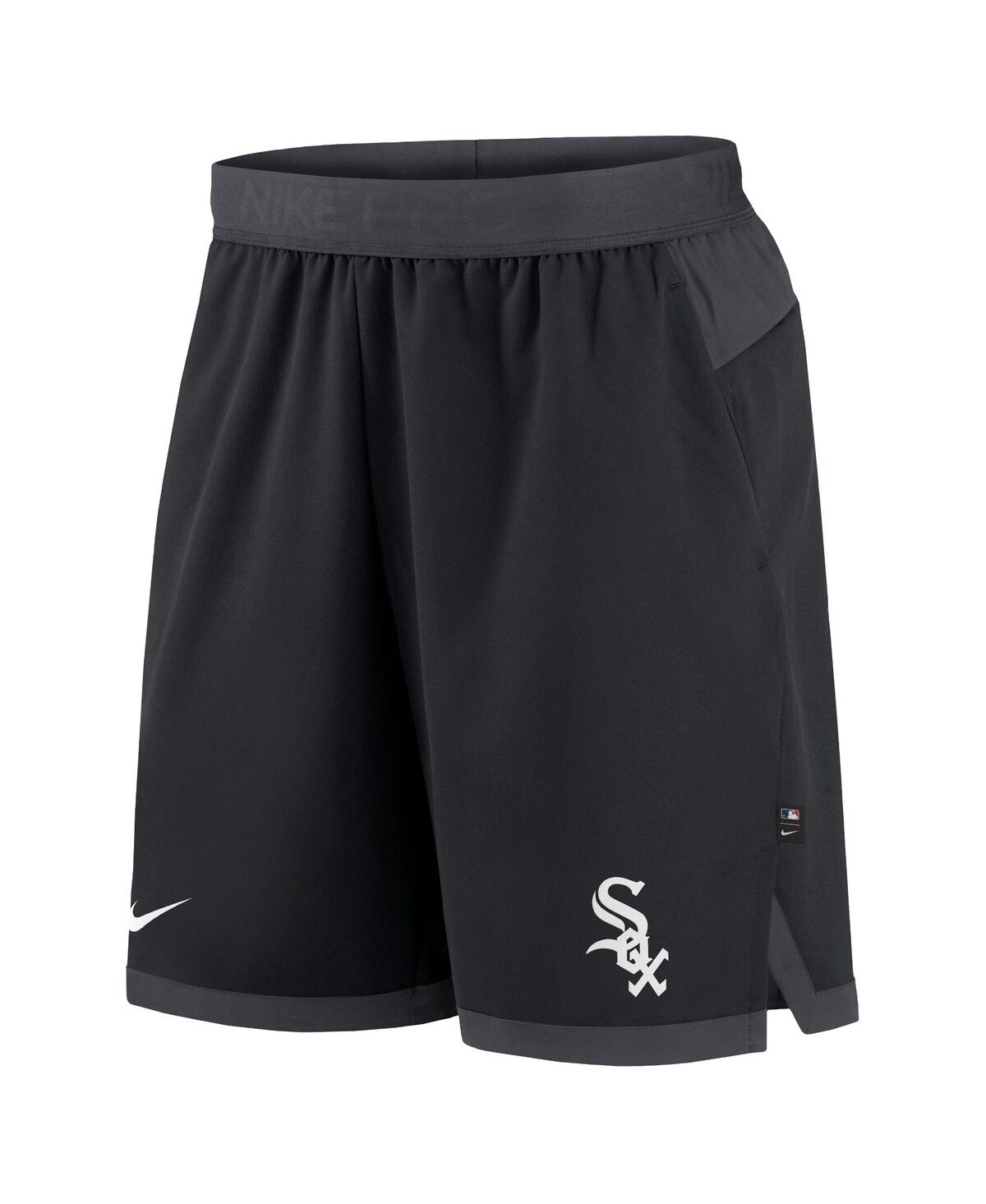 Shop Nike Men's  Black Chicago White Sox Authentic Collection Flex Vent Performance Shorts