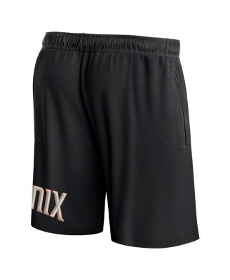 Men's Black Phoenix Suns Free Throw Mesh Shorts