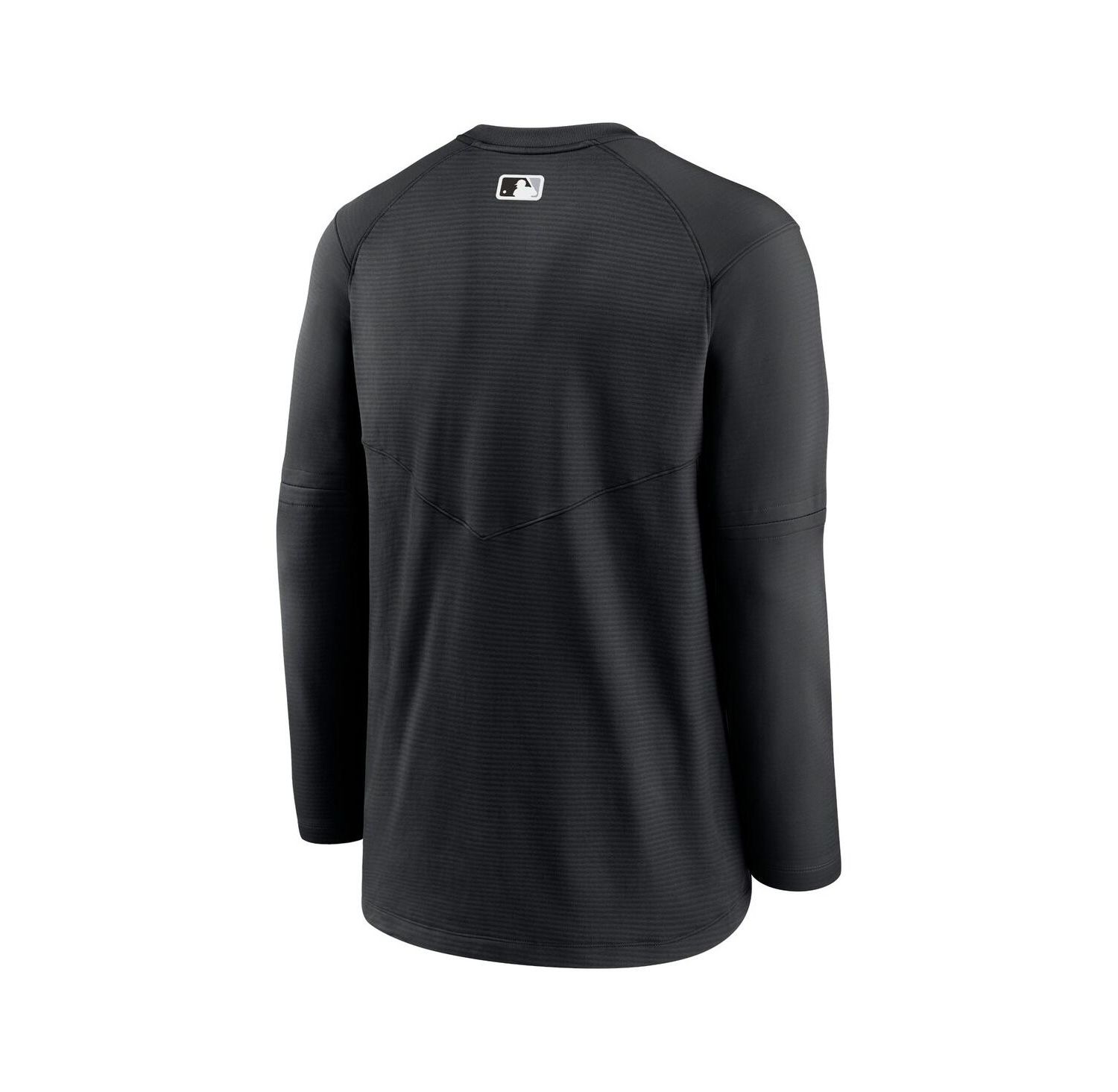 Men's Black Chicago White Sox Authentic Collection Logo Performance Long Sleeve T-shirt
