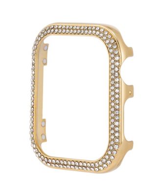 Macy\'s Gold-tone Crystal Bezel Apple Watch Case with Matching Metal 38-49mm 49mm Ultra 1/2/3 Apple Watch Band and or Yellow Gold Pc  main image 3