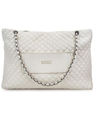 Diana XL Faux Leather Tote Weekender Travel Bag