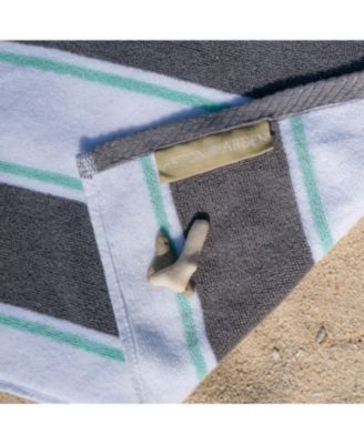 Oversized 600 GSM Ringspun Cotton Luxury Beach Towel, 35" x 70"